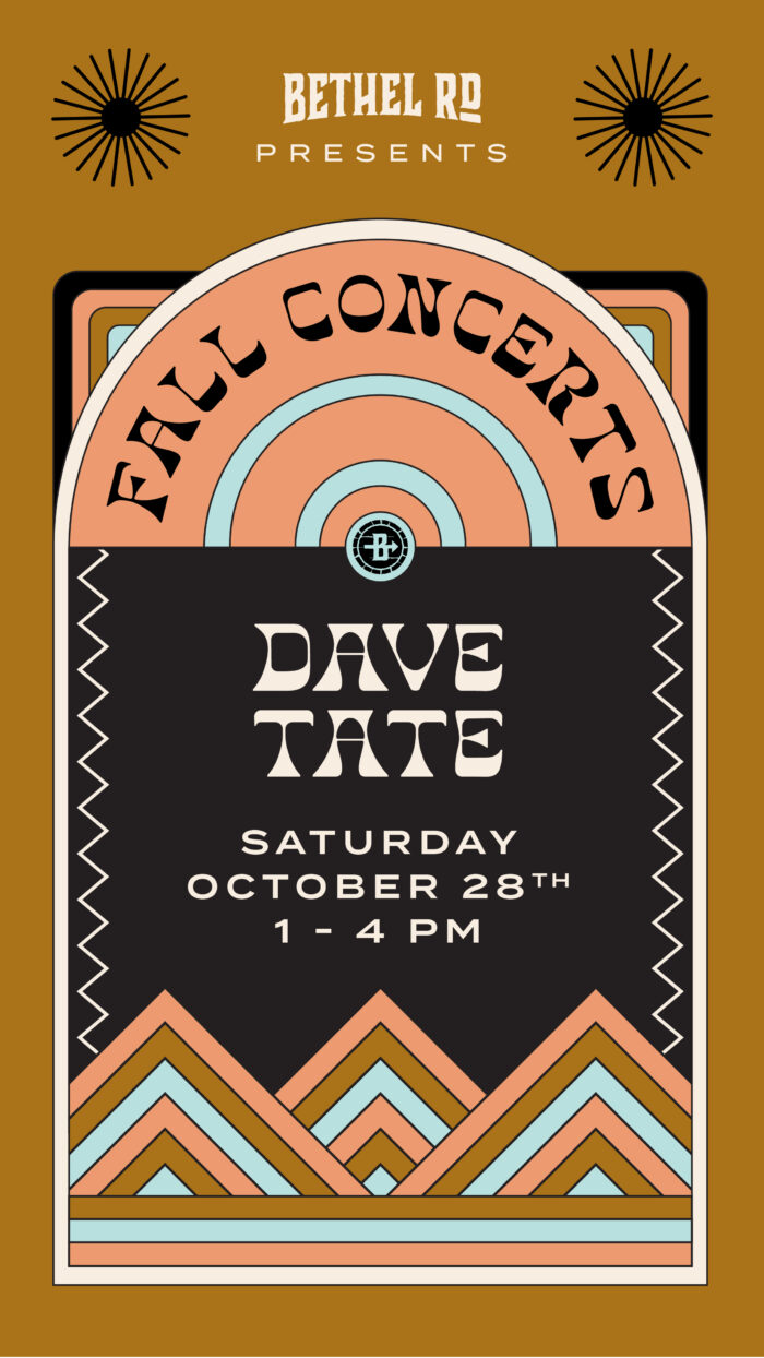 image for Bethel Rd. Fall Concerts : Dave Tate