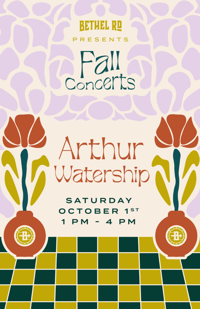 image for Bethel Rd. Fall Concerts : Arthur Watership