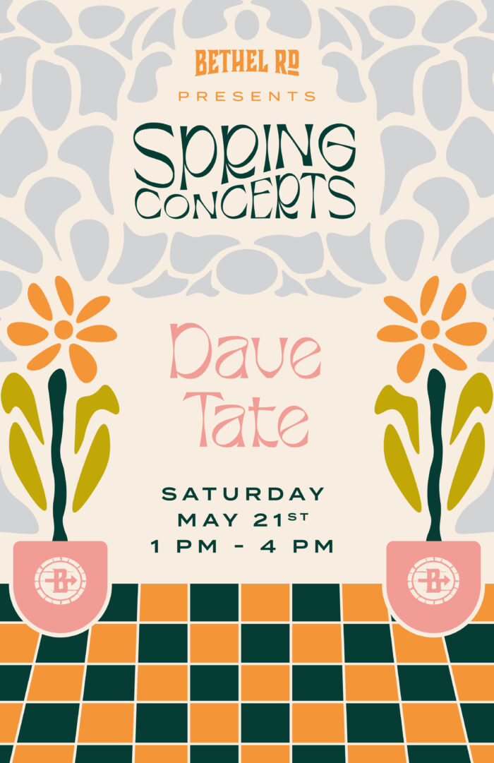 image for Bethel Rd. Spring Concerts : Dave Tate